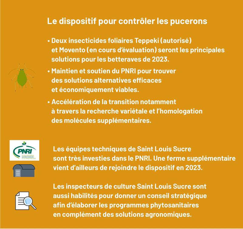 Saint Louis Sucre est agréé pour le conseil à l'utilisation des produits phytopharmaceutiques (N° HN00104)