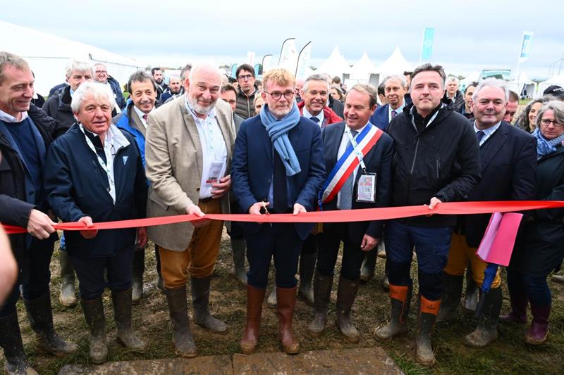 © Betteravenir 2023 <br/>
Marc Fesneau, ministre de l’Agriculture et de la Souveraineté alimentaire, lors de l’inauguration du salon Betteravenir le 25 octobre et à propos du PNRI :